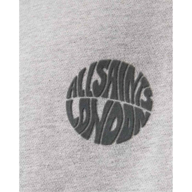 AllSaints Waved Relaxed Fit Hoodie image number 1